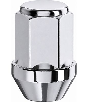 LS Slik HN-1707 гайка M12×1,5, CH21, высота 35 мм, закрытая, конус, цинк