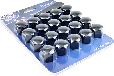 Bimecc Комплект пластиковых колпачков hex19, blister 20, BLACK, BV19-000 Bimecc S020390