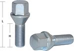 LS Slik Болт M12x1,25 52/28, hex17, конус, цинк (S-966-06)