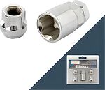Bimecc Гайка секретная M14x1,5 21, конус, открытая, 4+1 ключ, Цинк, UMO415 BC S033081