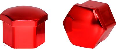 LS Комплект пластиковых колпачков hex17, blister 20+1, RED, JN-9566 LS S034620