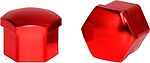 LS Комплект пластиковых колпачков hex19, blister 20+1, RED, JN-9766 LS S034622