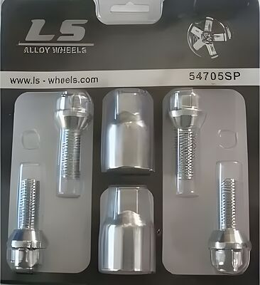 LS Болт секретный M12x1,5 (48/ 27) конус CH 4+2 ключа (КИТАЙ) H-54705SP S043758