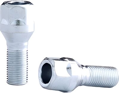 LS Болт M12x1,25 (56/ 24) hex17 конус цинк (КИТАЙ) H-154-06 S045546