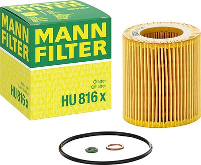 MANN-FILTER HU 816 x масляный фильтр-вставка 74×79 мм для BMW