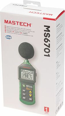 Mastech 13-1252 Цифровой измеритель уровня шума MS6701 MASTECH