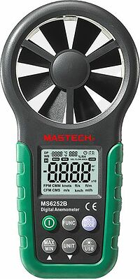 Mastech 13-1272 Цифровой анемометр MS6252B MASTECH