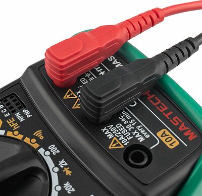 Mastech 13-2008 Портативный мультиметр MAS838 в кожухе с прозвонкой и измерением температуры MASTECH