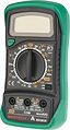 Mastech 13-2008 Портативный мультиметр MAS838 в кожухе с прозвонкой и измерением температуры MASTECH