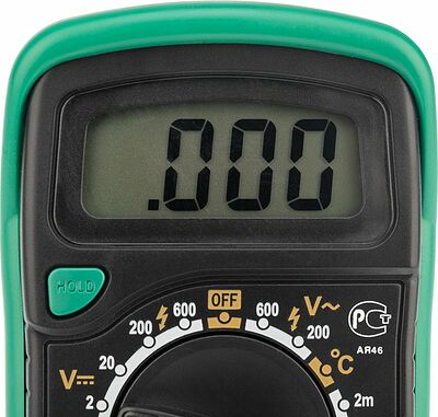 Mastech 13-2008 Портативный мультиметр MAS838 в кожухе с прозвонкой и измерением температуры MASTECH