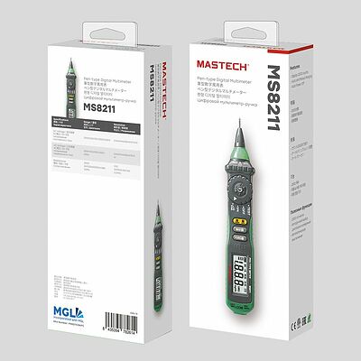 Mastech 13-2044 Цифровой мультиметр-пробник MS8211 MASTECH