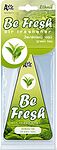 Be Fresh Green Tea подвесной картонный ароматизатор «Зелёный чай» Be Fresh Green Tea подвесной картонный ароматизатор «Зелёный чай»