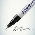 MunHwa 08-7201 Маркер-краска Extra Fine Paint Marker 1мм, нитрооснова, черный MunHwa