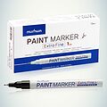 MunHwa 08-7201 Маркер-краска Extra Fine Paint Marker 1мм, нитрооснова, черный MunHwa