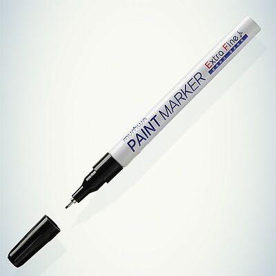 MunHwa 08-7201 Маркер-краска Extra Fine Paint Marker 1мм, нитрооснова, черный MunHwa
