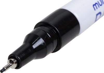 MunHwa 08-7201 Маркер-краска Extra Fine Paint Marker 1мм, нитрооснова, черный MunHwa