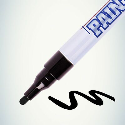 MunHwa 08-7401 Маркер-краска Slim 2мм, нитрооснова, черный MunHwa