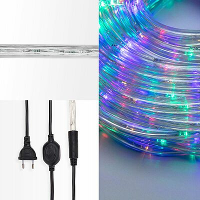 NEON-NIGHT 121-328-14 Дюралайт LED, фиксинг (2W), 24 LED/м, мультиколор (RYGB), 25 м