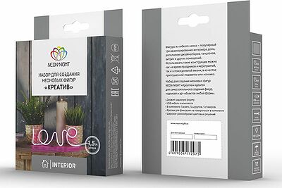 NEON-NIGHT 131-024-1 Набор для создания неоновых фигур NEON-NIGHT Креатив 180 LED, 1.5 м, зеленый