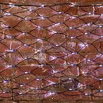 NEON-NIGHT 215-011 Гирлянда светодиодная Сеть 2х0,7м 176 LED БЕЛЫЙ черный ПВХ IP65 свечение с динамикой 230В контроллер в комплекте NEON-NIGHT 