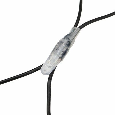 NEON-NIGHT 215-021 Гирлянда светодиодная Сеть 2х1,5м 288 LED БЕЛЫЙ черный ПВХ IP65 свечение с динамикой 230В блок в комплекте NEON-NIGHT 