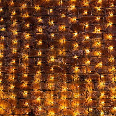 NEON-NIGHT 215-026 Гирлянда светодиодная Сеть 2х1,5м 288 LED ТЕПЛЫЙ БЕЛЫЙ черный ПВХ IP65 свечение с динамикой блок в комплекте NEON-NIGHT 