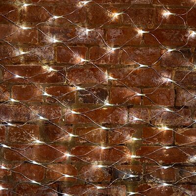 NEON-NIGHT 215-045 Гирлянда светодиодная Сеть 2х1,5м 288 LED БЕЛЫЙ прозрачный ПВХ IP65 свечение с динамикой 230В блок в комплекте NEON-NIGHT 
