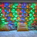 NEON-NIGHT 215-119-6 Гирлянда Сеть 1х1,5м, прозрачный ПВХ, 96 LED Мультиколор NEON-NIGHT 215-119-6 Гирлянда Сеть 1х1,5м, прозрачный ПВХ, 96 LED Мультиколор