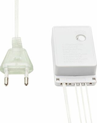 NEON-NIGHT 215-119-6 Гирлянда Сеть 1х1,5м, прозрачный ПВХ, 96 LED Мультиколор