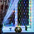 NEON-NIGHT 215-129 Гирлянда Сеть 1,5х1,5м, прозрачный ПВХ, 150 LED Мультиколор