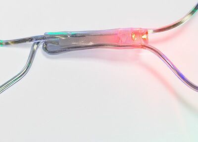 NEON-NIGHT 215-129 Гирлянда Сеть 1,5х1,5м, прозрачный ПВХ, 150 LED Мультиколор