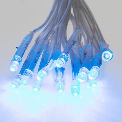 NEON-NIGHT 215-133 Гирлянда сеть 1,8х1,5м, прозрачный ПВХ, 180 LED, Синий