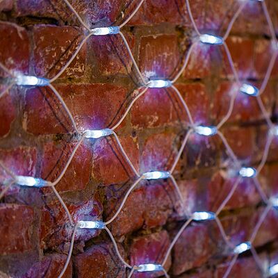 NEON-NIGHT 217-145 Гирлянда светодиодная Сеть 2x3м 432 LED БЕЛЫЙ белый каучук IP67 постоянное свечение 230В блок в комплекте NEON-NIGHT 