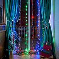NEON-NIGHT 235-098 Гирлянда Светодиодный Дождь 3х2 м, свечение с динамикой, прозрачный провод, 230 В, диоды мультиколор