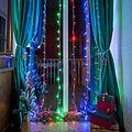 NEON-NIGHT 235-099 Гирлянда Светодиодный Дождь 3х2 м, свечение с динамикой, прозрачный провод ПВХ, 230 В, диоды мультиколор