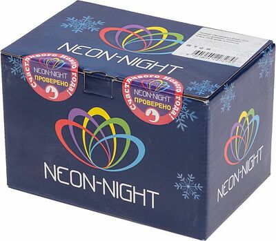 NEON-NIGHT 235-099 Гирлянда Светодиодный Дождь 3х2 м, свечение с динамикой, прозрачный провод ПВХ, 230 В, диоды мультиколор
