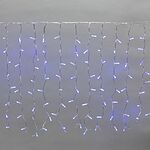 NEON-NIGHT 235-103 Гирлянда светодиодная Занавес 2x0,8м 160 LED СИНИЙ прозрачный ПВХ IP65 постоянное свечение 230В нужен блок 303-500-1 NEON-NIGHT