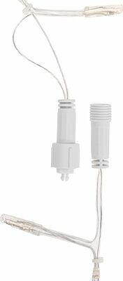 NEON-NIGHT 235-151-6 Гирлянда светодиодная Занавес 2х3м 448 LED ЖЕЛТЫЙ прозрачный ПВХ IP65 постоянное свечение 230В нужен блок 303-500-1 NEON-NIGHT