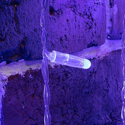 NEON-NIGHT 235-173 Гирлянда светодиодная Занавес 2х6м 768 LED СИНИЙ прозрачный ПВХ IP65 постоянное свечение 230В нужен блок 303-500-1 NEON-NIGHT