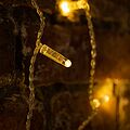 NEON-NIGHT 235-196 Гирлянда светодиодная Занавес 2х9м 1200 LED ТЕПЛЫЙ БЕЛЫЙ прозрачный ПВХ IP65 постоянное свечение 230В нужен блок 303-500-1 NEON-NIGHT