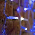 NEON-NIGHT 235-223 Гирлянда светодиодная Занавес 2х1,5м 300 LED СИНИЙ белый ПВХ IP65 эффект мерцания 230В нужен блок 303-500-1 NEON-NIGHT