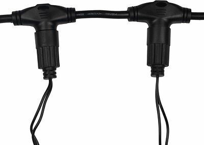 NEON-NIGHT 235-236 Гирлянда светодиодная Занавес 2х1,5м 360 LED ЗЕЛЕНЫЙ черный ПВХ IP65 эффект мерцания 230 В блок в комплекте NEON-NIGHT