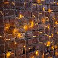 NEON-NIGHT 235-301-6 Гирлянда светодиодная Занавес 2х1,5м 192 LED ЖЕЛТЫЙ прозрачный ПВХ IP65 постоянное свечение 230В нужен блок 303-500-1 NEON-NIGHT