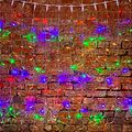 NEON-NIGHT 235-309-6 Гирлянда светодиодная Занавес 2х1,5м 192 LED МУЛЬТИКОЛОР прозрачный ПВХ IP65 постоянное свечение 230В блок в комплекте NEON-NIGHT