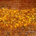 NEON-NIGHT 235-336 Гирлянда светодиодная Занавес 2х0,8м 160 LED ТЕПЛЫЙ БЕЛЫЙ прозрачный ПВХ IP65 эффект мерцания 230В нужен блок 303-500-1 NEON-NIGHT