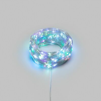NEON-NIGHT 245-020 Умная гирлянда Роса с крупными каплями 20м 200 LED RGB IP20 прозрачный провод USB NEON-NIGHT