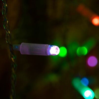 NEON-NIGHT 245-309 Гирлянда светодиодная Занавес 2х1,5м 300 LED RGB прозрачный ПВХ IP65 для свечения с динамикой 230В нужен контроллер 245-908 NEON-NIGHT