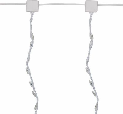 NEON-NIGHT 245-335 Гирлянда LED - Умный дождь, 3 секции 1x3 м, 4x3 нитей, 30W, 24V, 8 каналов, 672 БЕЛЫХ диода, IP65