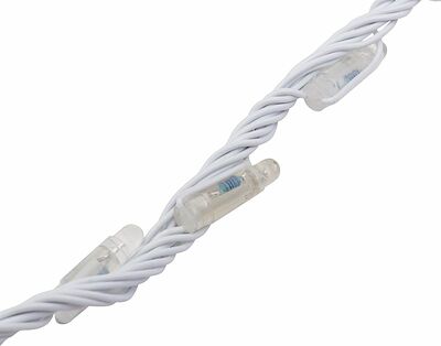NEON-NIGHT 245-335 Гирлянда LED - Умный дождь, 3 секции 1x3 м, 4x3 нитей, 30W, 24V, 8 каналов, 672 БЕЛЫХ диода, IP65