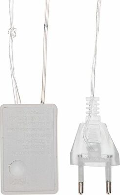 NEON-NIGHT 255-076 Гирлянда Арка со звездами 2,5х1,2м, 136LED ТЕПЛЫЙ БЕЛЫЙ, прозрачный ПВХ, IP20, свечение с динамикой, 230В, не соединяется, с контроллером 8 режимов